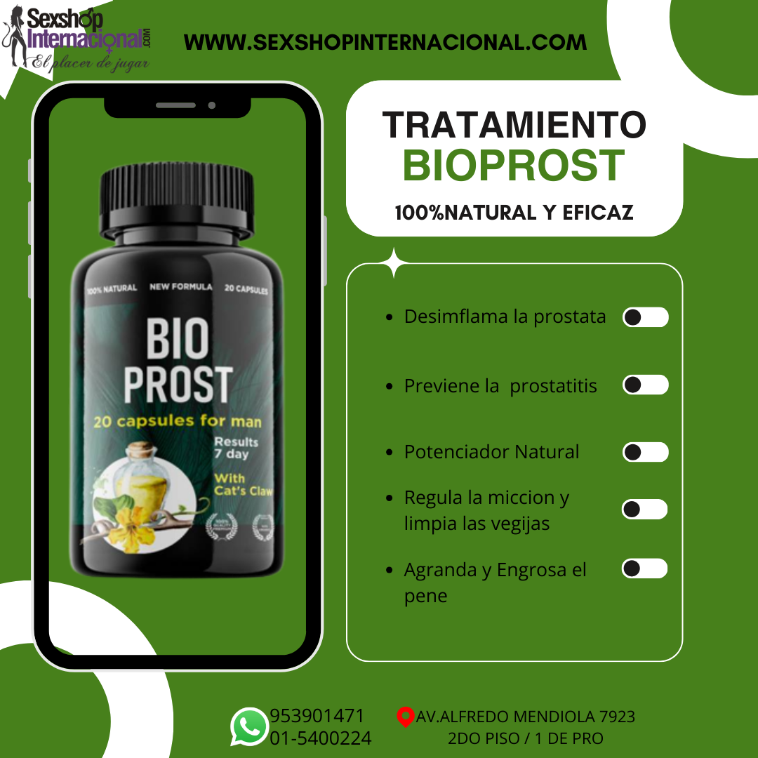 BIOPROST NATURAL POTENCIA SEXSHOP LOS OLIVOS